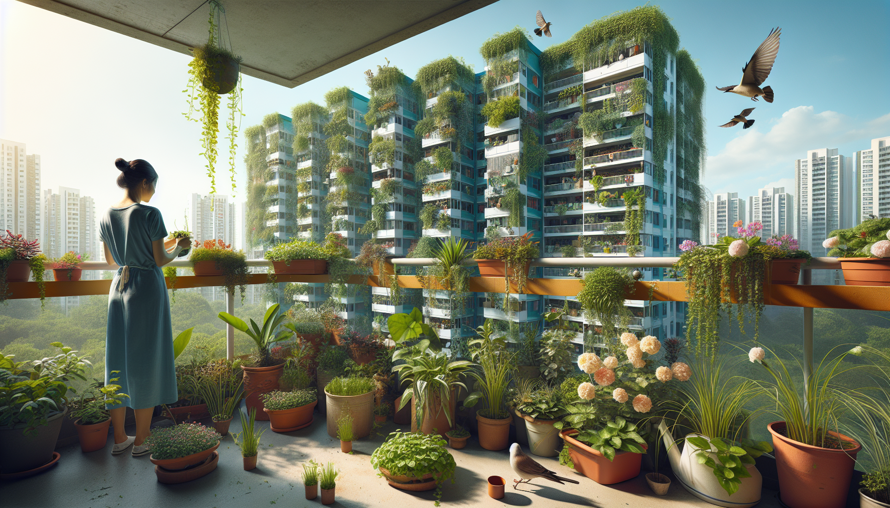 홈 가드닝: 도시에서의 자연과의 공존-첫번째