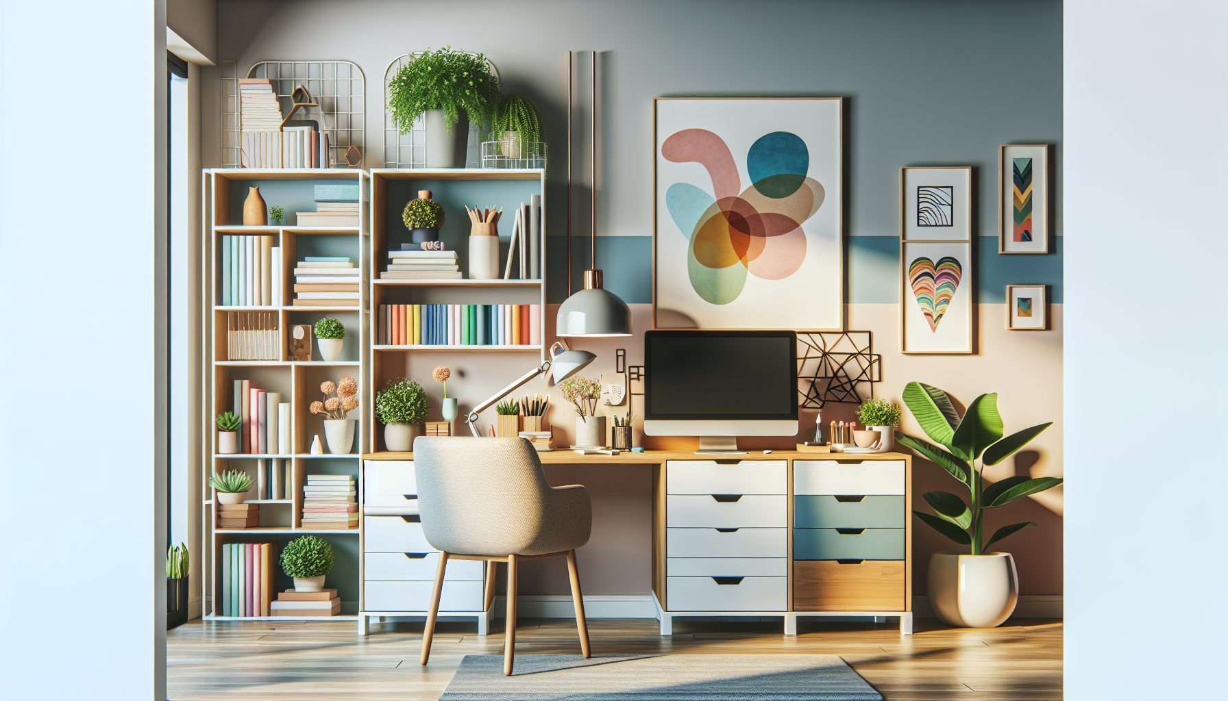 홈오피스 꾸미기 아이디어-두번째