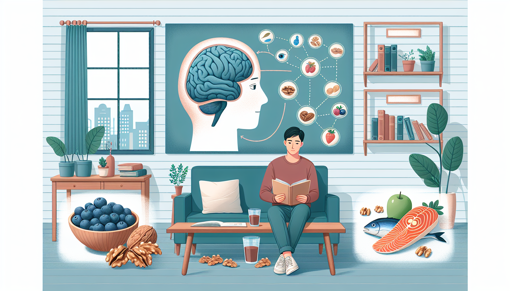 뇌 건강을 위한 두뇌 훈련 및 식단-첫번째