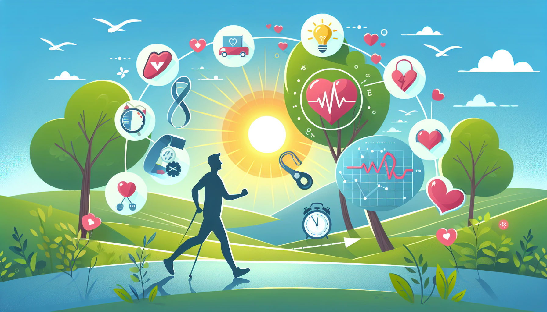 산책이 주는 건강상의 이점-두번째