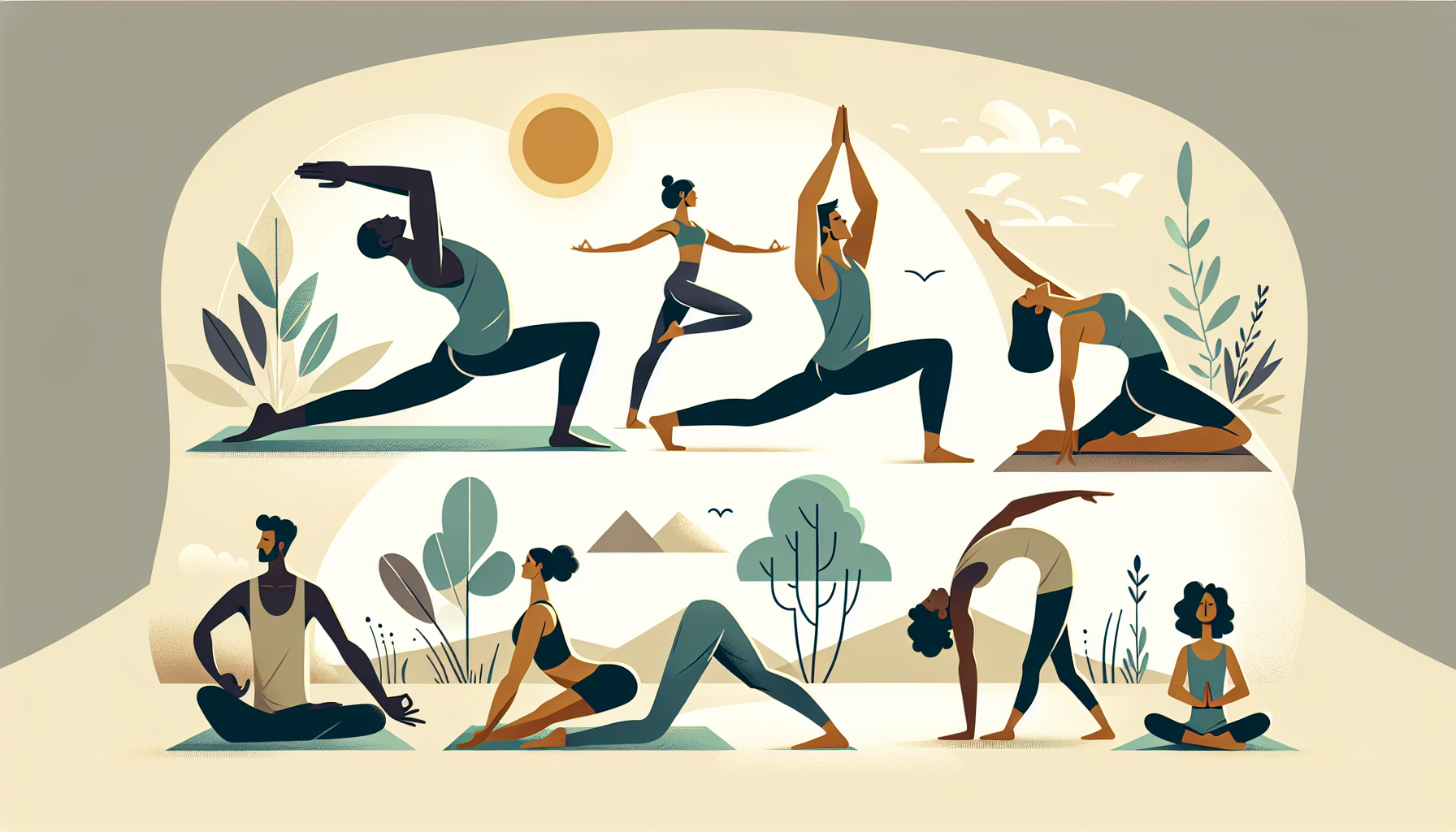 몸과 마음을 위한 요가 자세 소개-첫번째